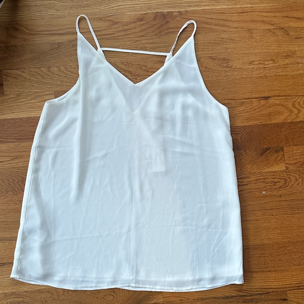 LOFT White Camisole Top